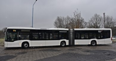Test hybrydowego przegubowca na Mikołajki (FOTO) Test hybrydowego przegubowca na Mikołajki (FOTO)